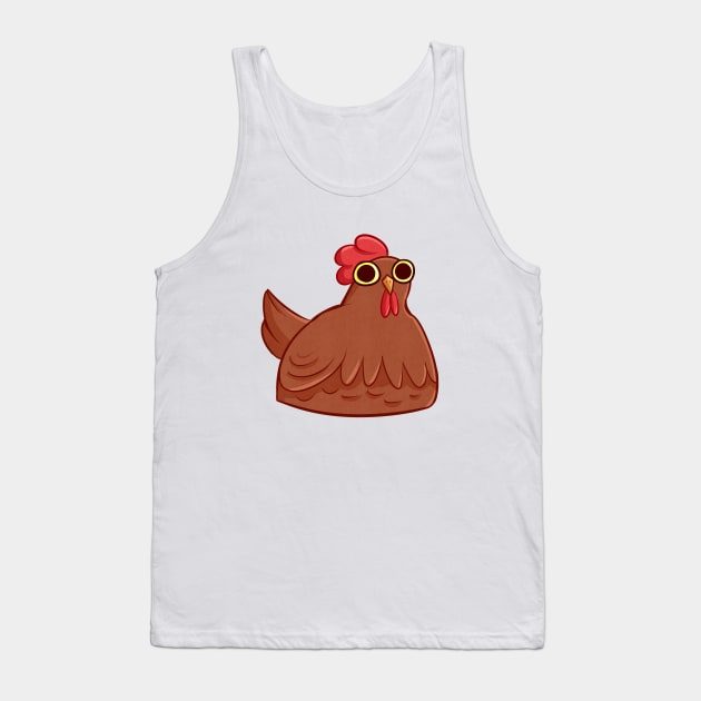 Cute Chicken Tank Top by ellenent